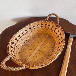 Basket with handles
